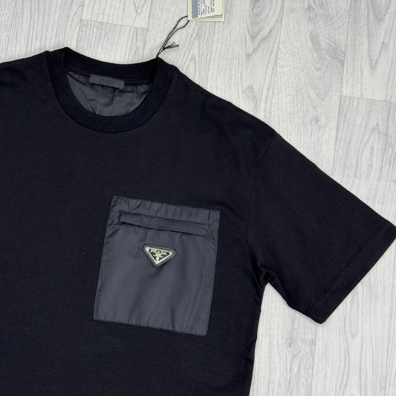 Prada Re-Nylon and Jersey T-shirt UK Reps AAA Quality