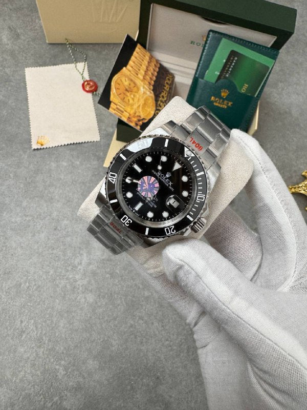 Rolex Submariner Date Green Dial Gold Luxury Men's Diver Watch AAA Quality Reps UK