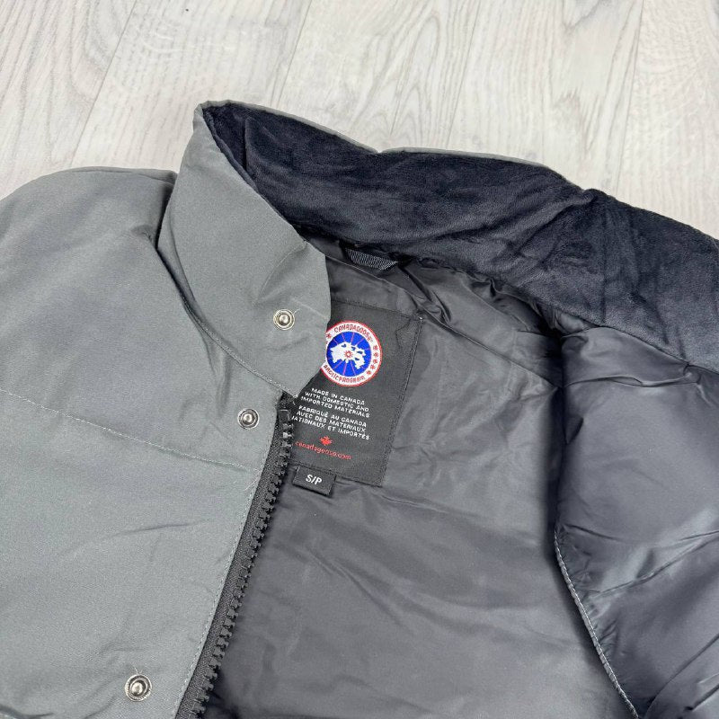 Canada Goose Freestyle Crew Gilet – Graphite and Black Edition UK Reps AAA Quality