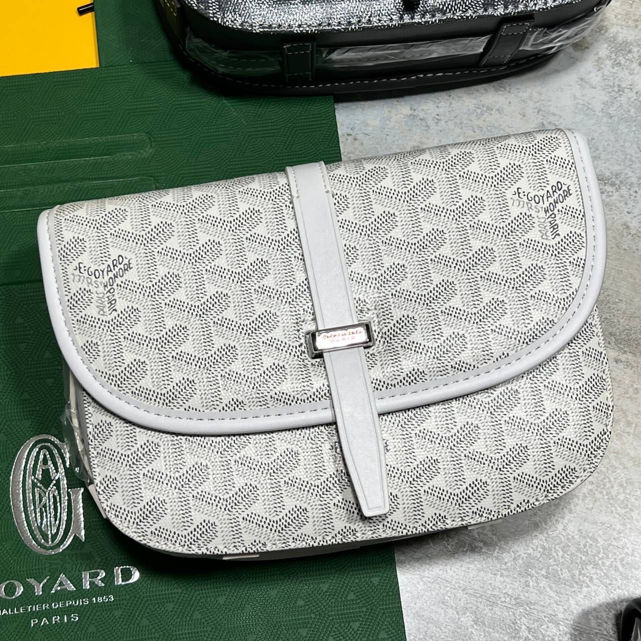 Goyard Belvedere PM Messenger Bag - Goyardine Canvas UK Reps AAA Quality