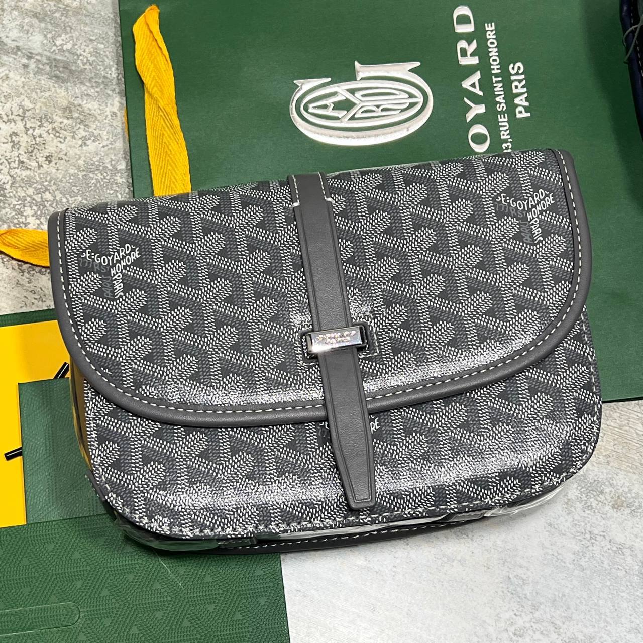Goyard Belvedere PM Messenger Bag - Goyardine Canvas UK Reps AAA Quality