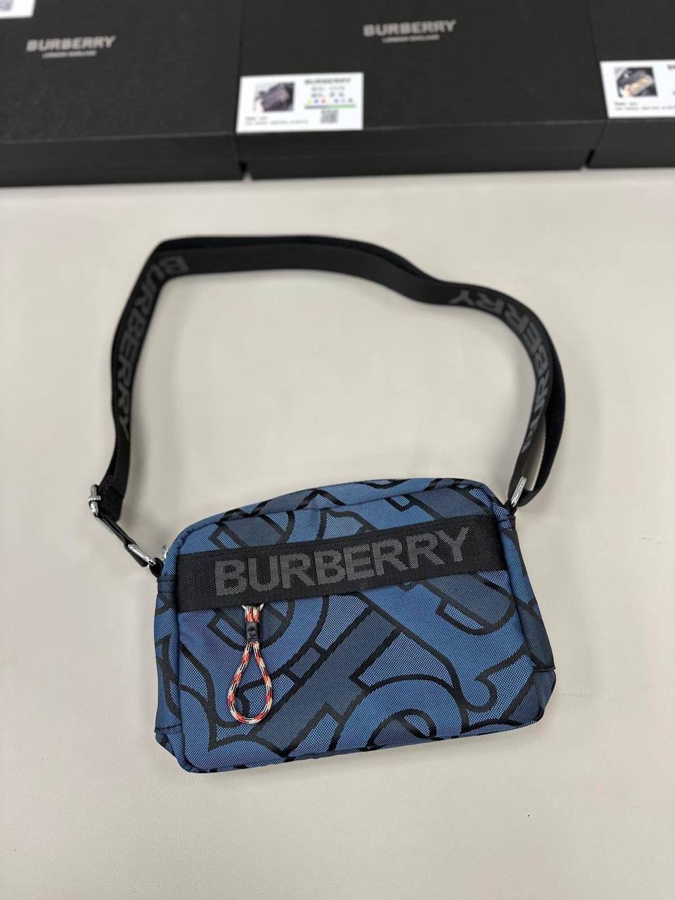 Burberry Paddy Crossbody Bag - Logo Detail Nylon Messenger UK Reps AAA Quality