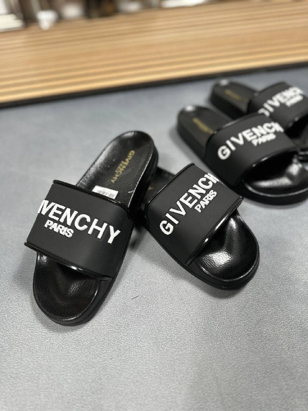 Givenchy Paris Logo Rubber Slide Sandals AAA Quality Reps UK