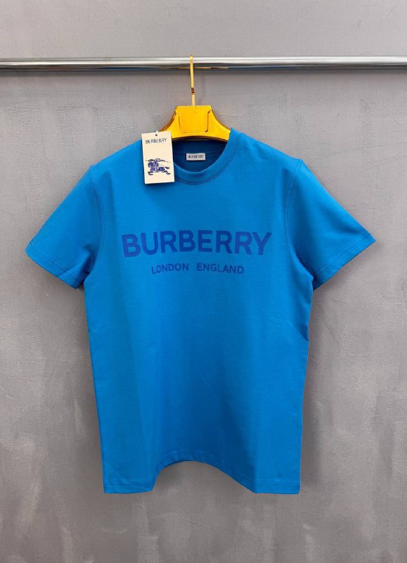 Burberry Men's Logo Print Cotton Crewneck T-Shirts AAA Quality Reps UK