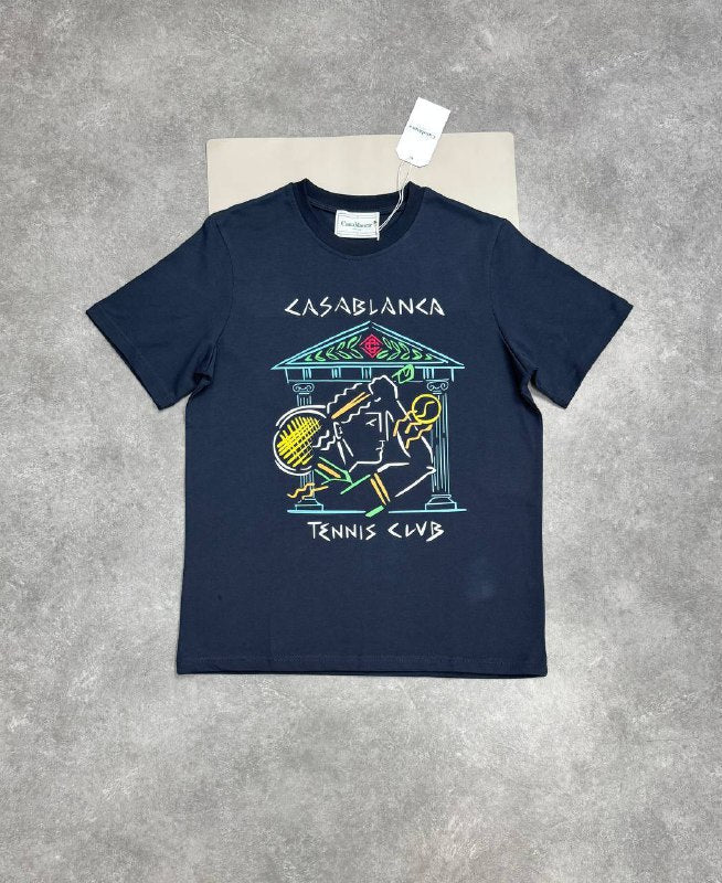 Casablanca Paris "Tennis Club" T-shirts UK Reps AAA Quality