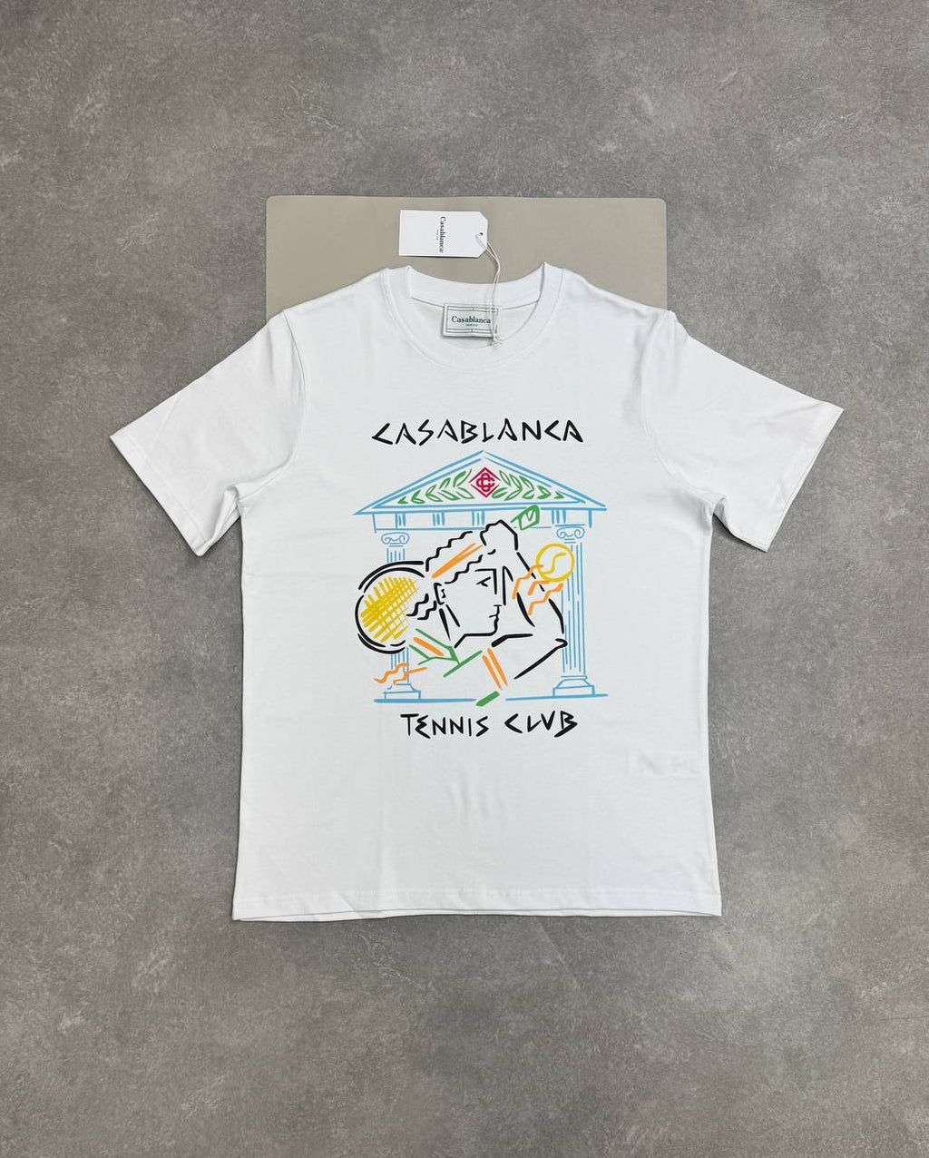 Casablanca Paris "Tennis Club" T-shirts UK Reps AAA Quality