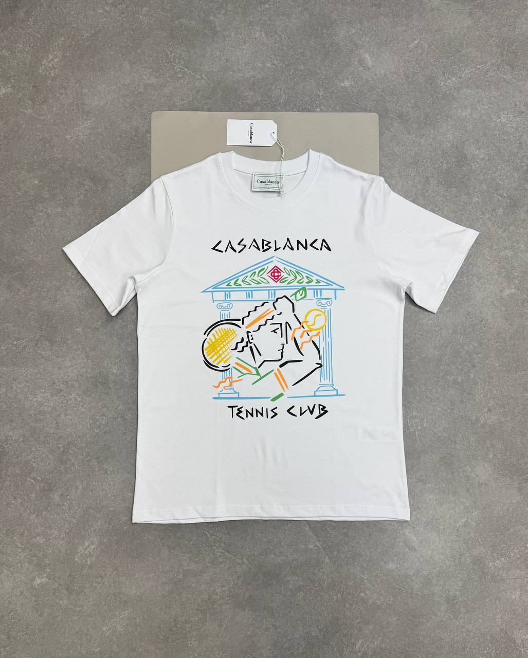 Casablanca Paris "Tennis Club" T-shirts UK Reps AAA Quality