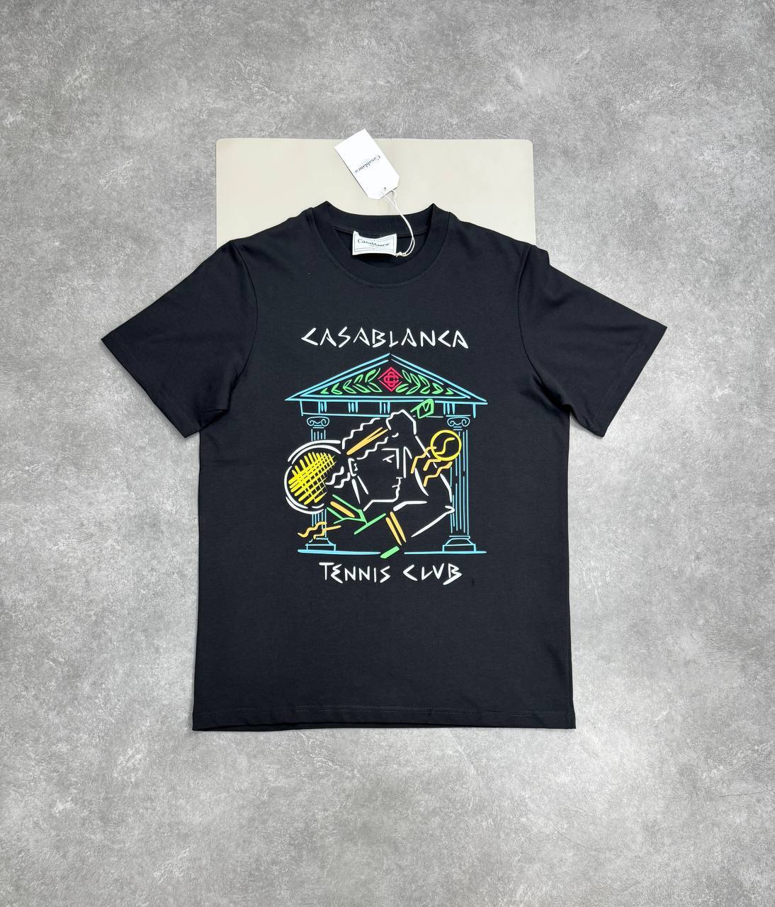 Casablanca Paris "Tennis Club" T-shirts UK Reps AAA Quality