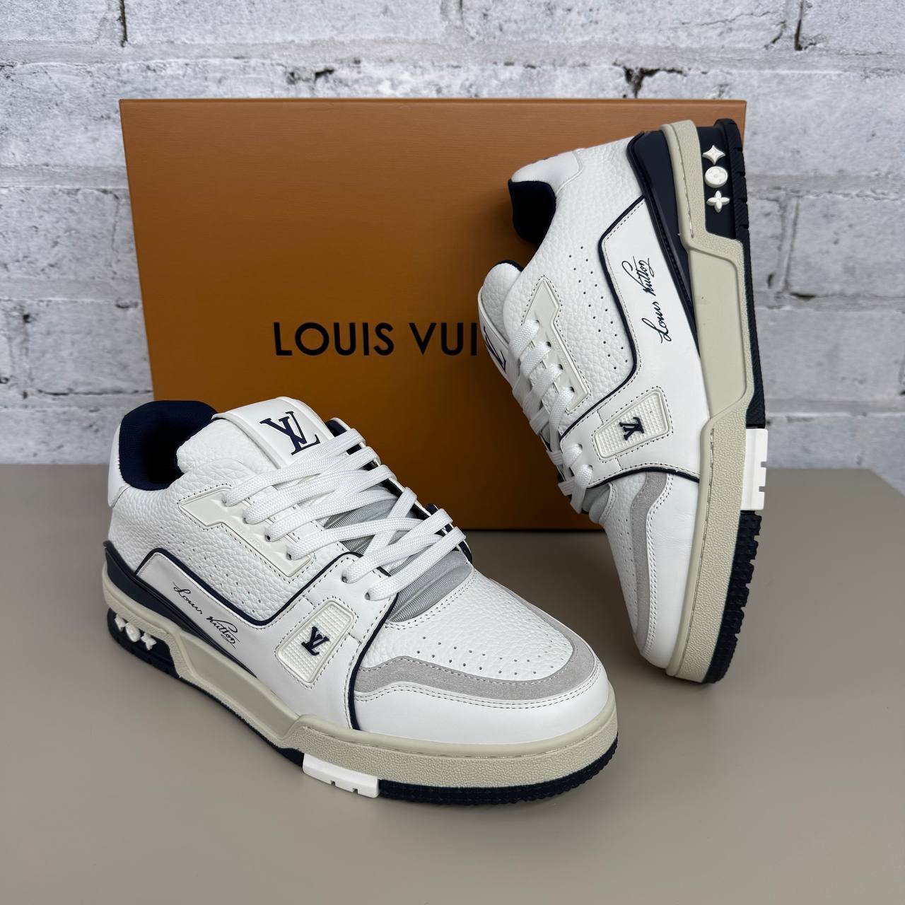 Louis Vuitton LV Trainer Low "#54 Signature UK Reps AAA Quality