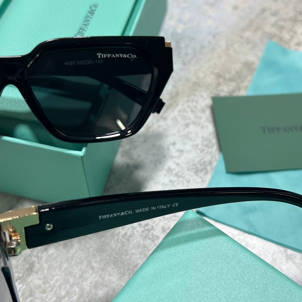 Tiffany & Co. Tiffany T Rectangular Sunglasses UK Reps AAA Quality