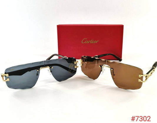 Cartier Premiere de Cartier Rimless Sunglasses UK Reps AAA Quality