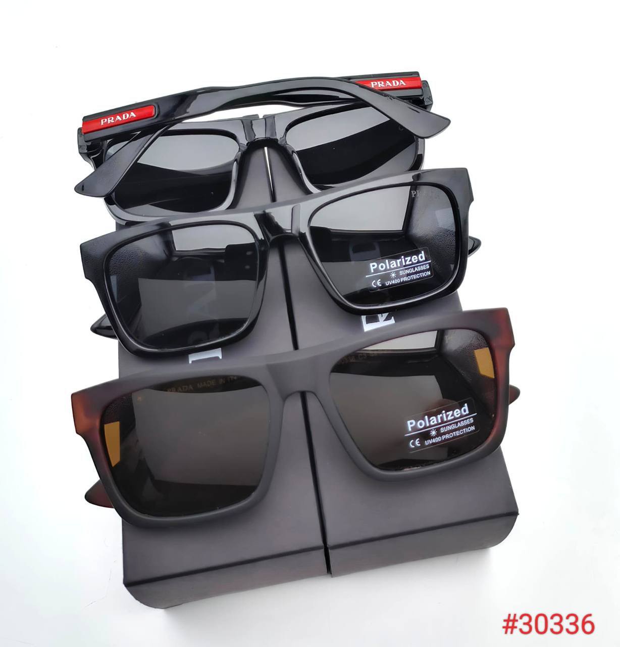 Prada Linea Rossa Polarized Rectangular Sunglasses UK Reps AAA Quality