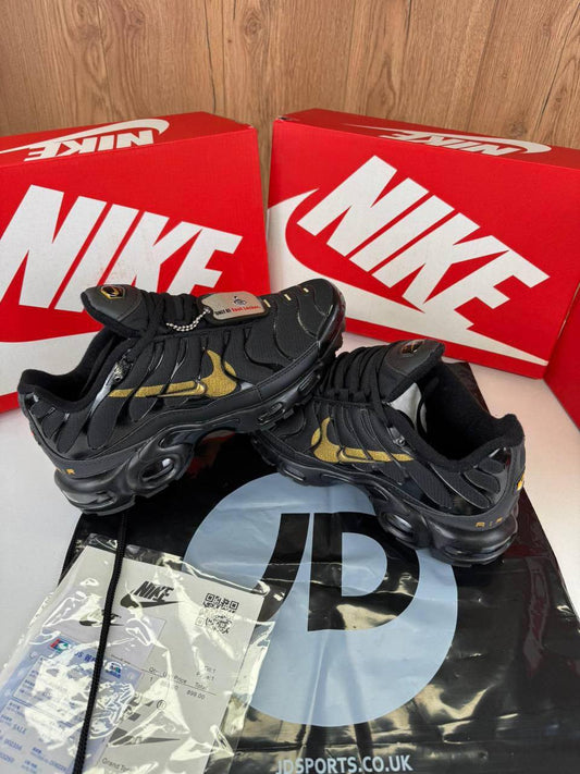 Nike Air Max Plus TN "Black/Metallic Gold" UK Reps AAA Quality