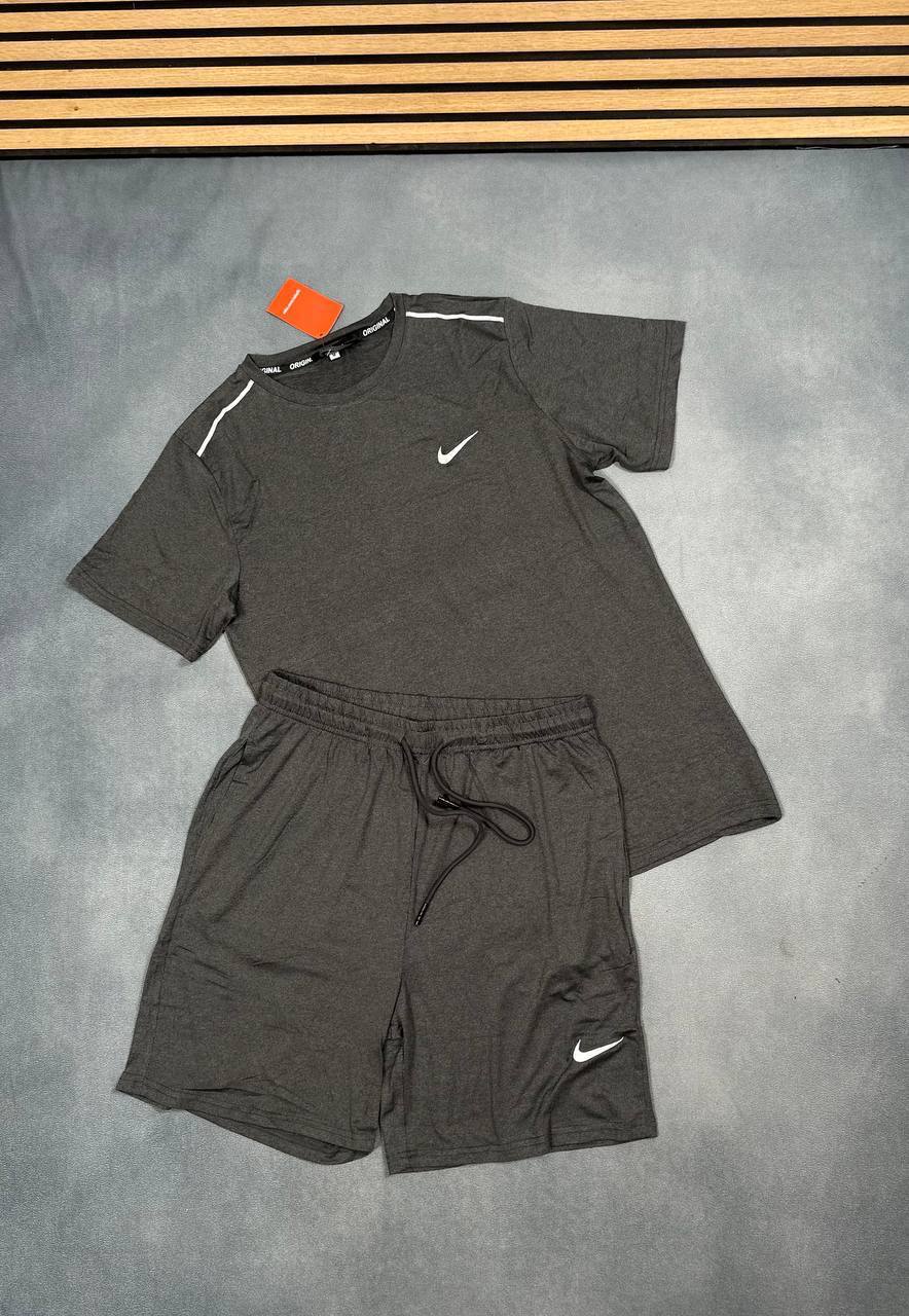 Nike Men's Luxury Dri-FIT Tech Knit T-Shirt and Shorts Summer Set AAA Quality Reps UK