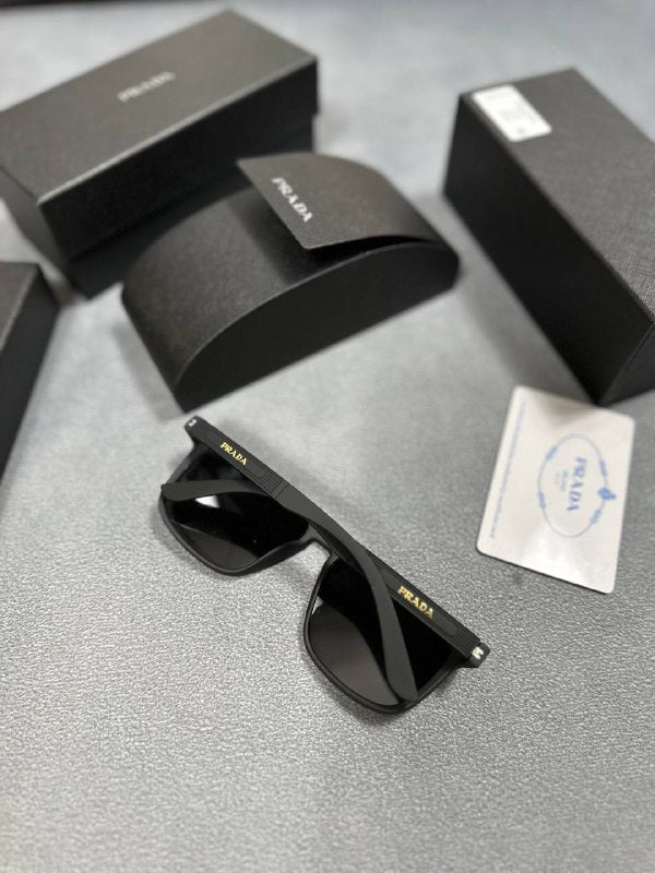 Prada Men's Polarized Square Luxury Sunglasses Set AAA Quality Reps UK