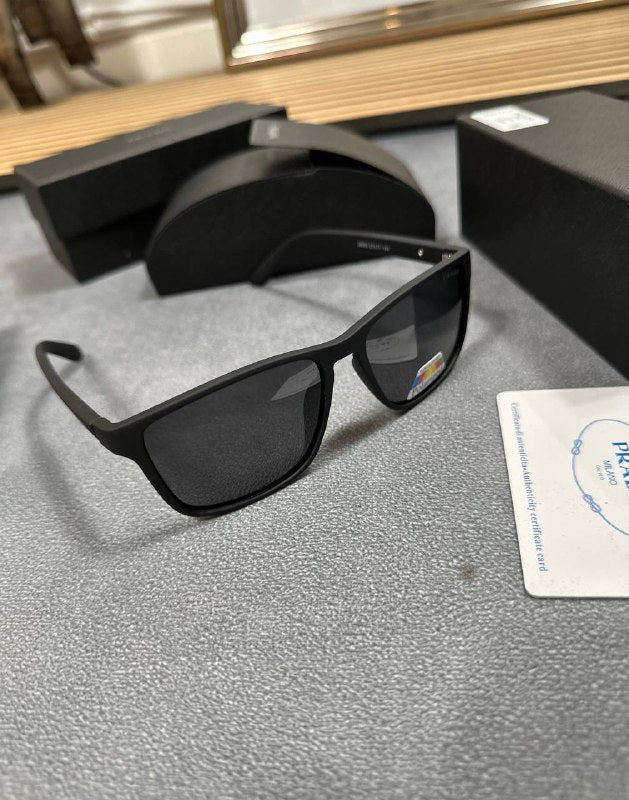 Prada Men's Polarized Square Luxury Sunglasses Set AAA Quality Reps UK