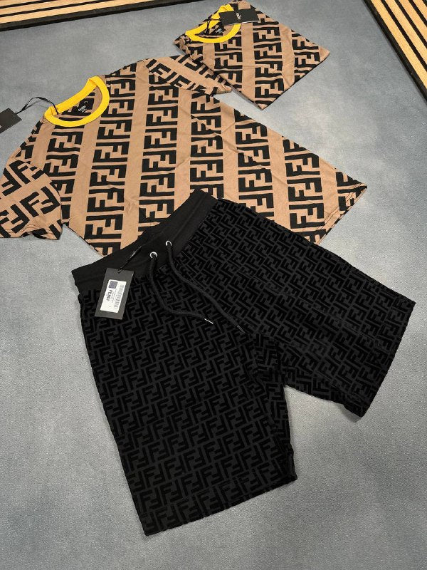 Fendi FF Monogram Athleisure Set UK Reps AAA Quality