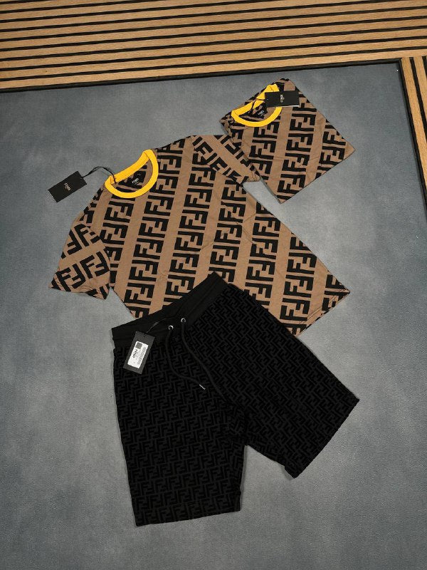 Fendi FF Monogram Athleisure Set UK Reps AAA Quality
