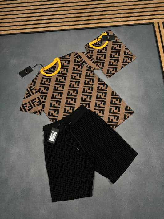 Fendi FF Monogram Athleisure Set UK Reps AAA Quality