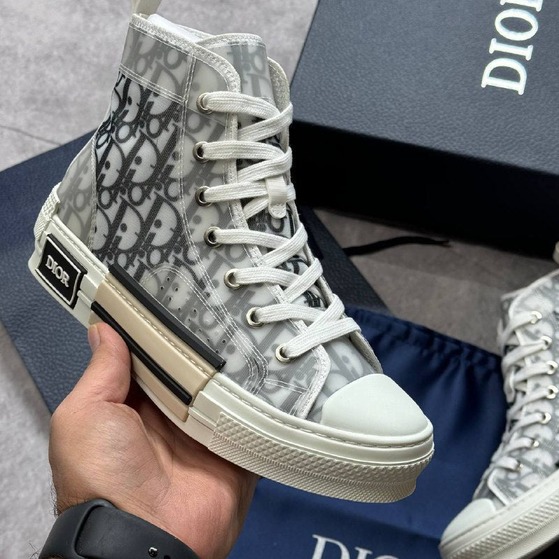 Dior Women's B23 Oblique High-Top Luxury Sneakers Set AAA Quality Reps UK