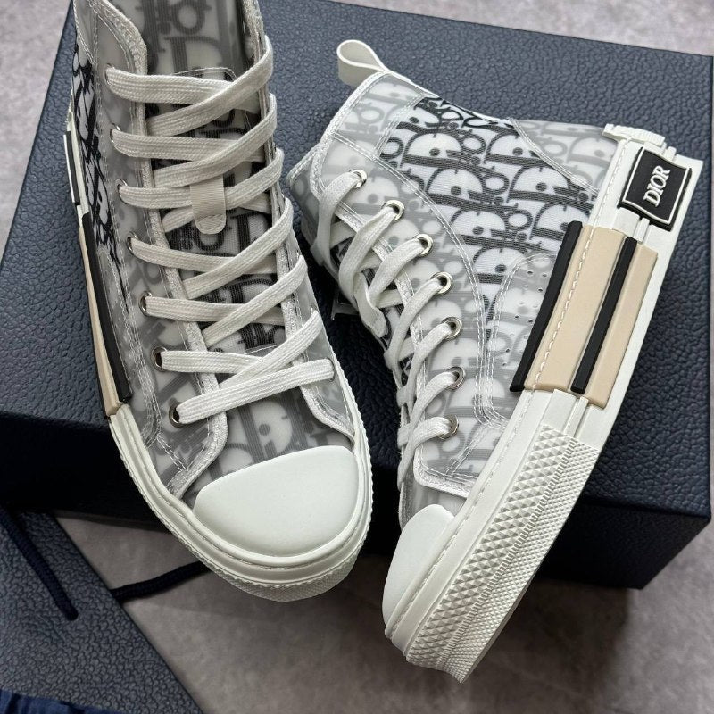 Dior Women's B23 Oblique High-Top Luxury Sneakers Set AAA Quality Reps UK