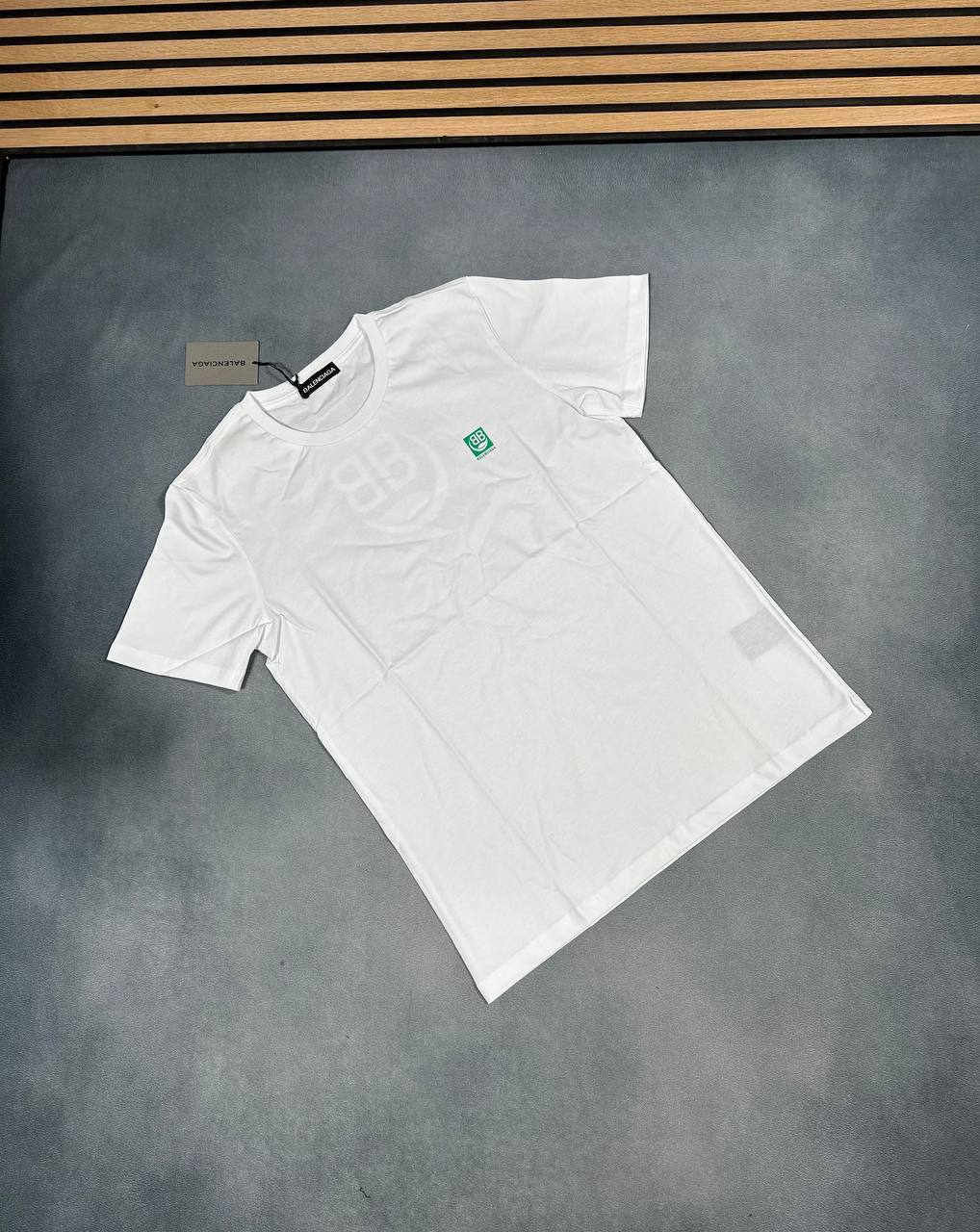 Balenciaga "Double B" Eco Logo T-Shirts UK Reps AAA Quality