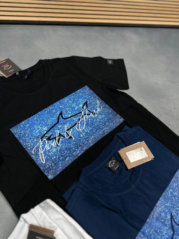 Paul & Shark Shark Printed T-Shirt UK Reps AAA Quality