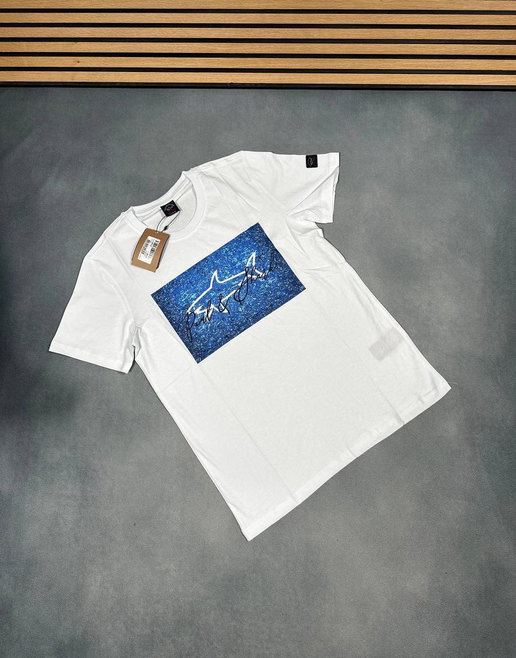 Paul & Shark Shark Printed T-Shirt UK Reps AAA Quality