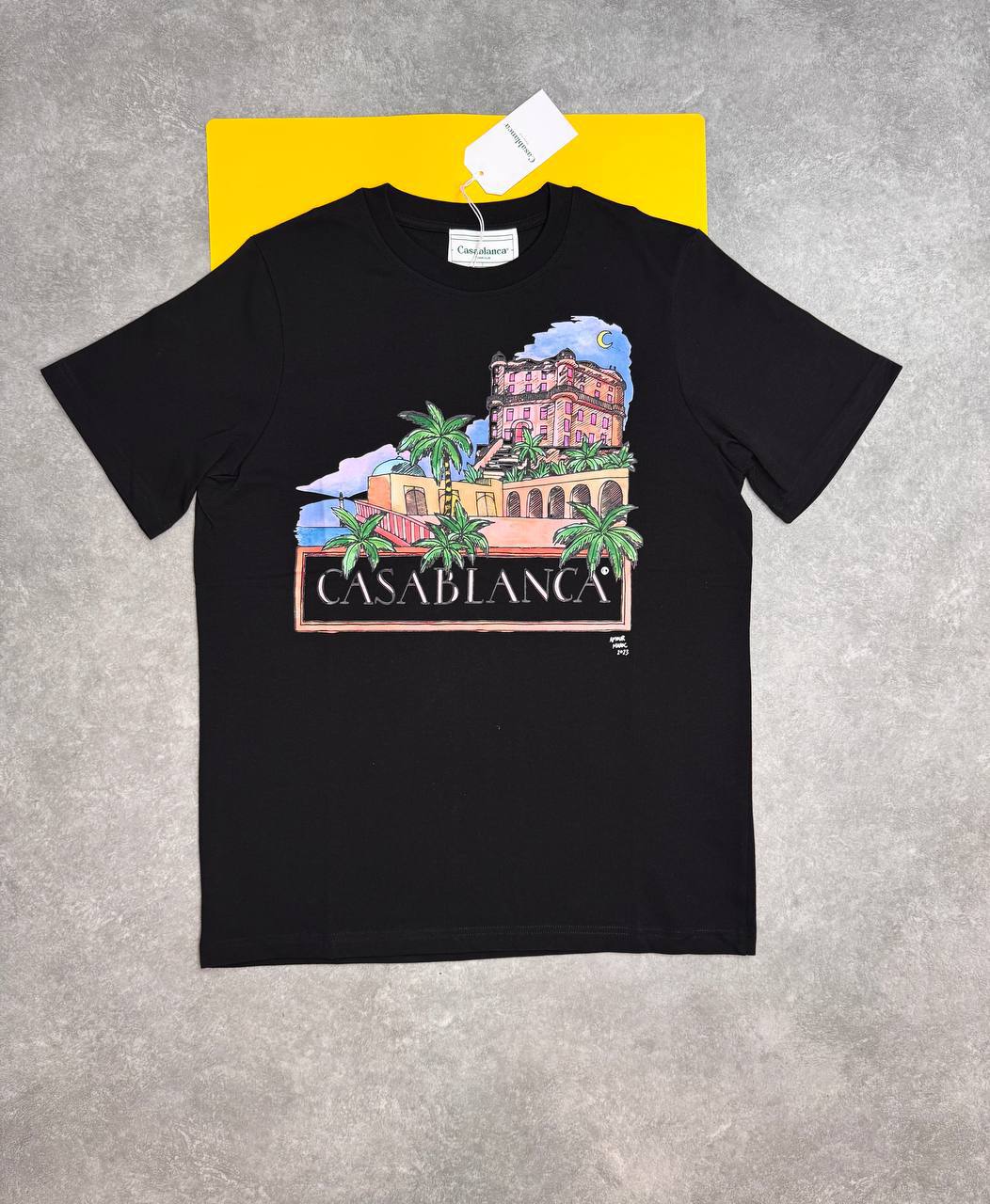 Casablanca Amour Maroc Short Sleeve T-Shirt  UK Reps AAA Quality