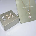 Van Cleef & Arpels Neckles & Earrings Set Collection AAA Quality Reps UK
