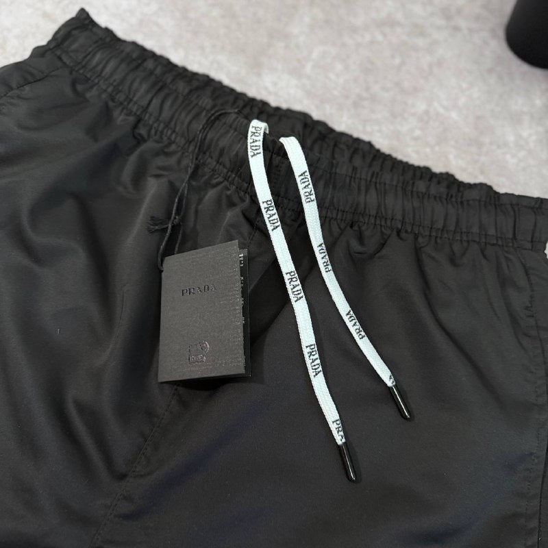 Prada Men's Triangle Logo Technical Nylon Swim Shorts Set AAA Quality Reps UK