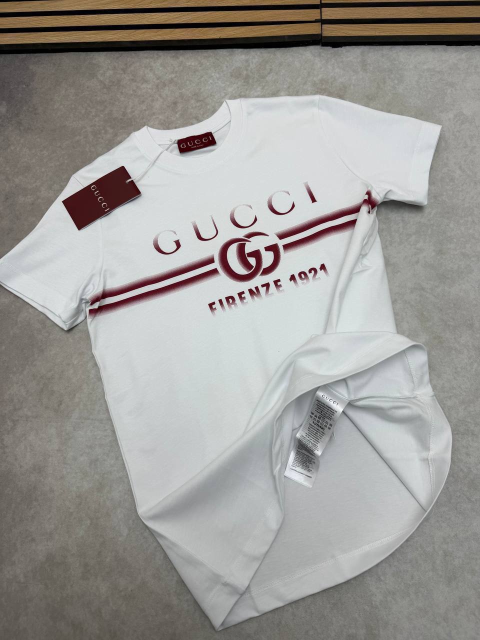 Gucci Interlocking G "Firenze 1921" T-Shirt UK Reps AAA Quality