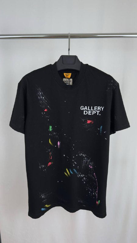 Gallery Dept. Paint-Splattered Logo T-Shirt UK Reps AAA Quality
