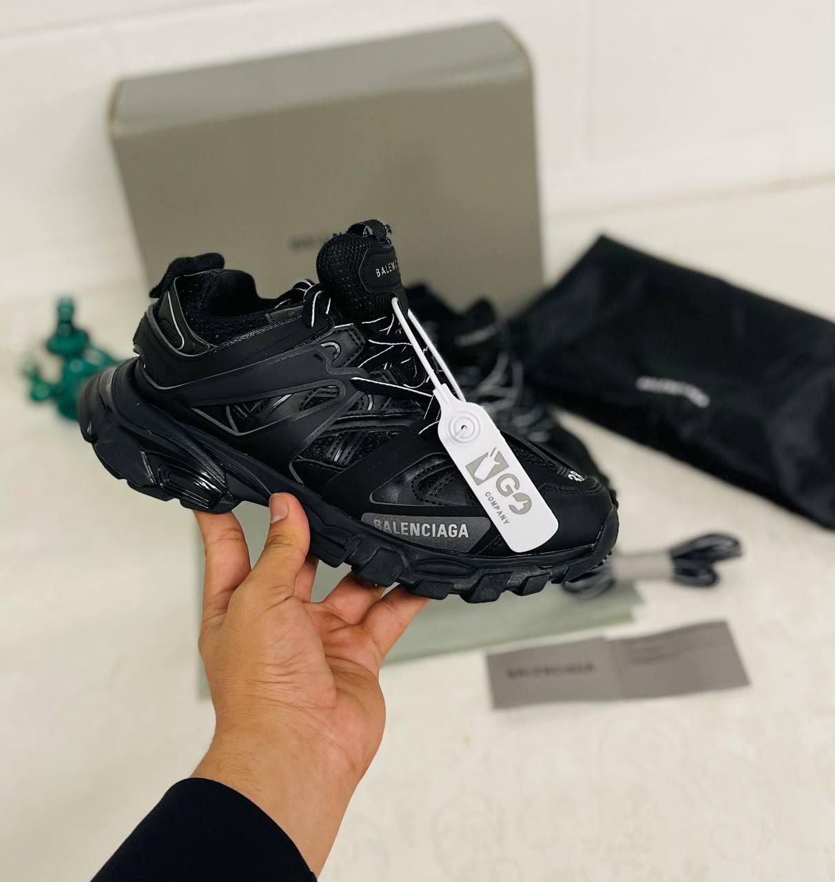 The Balenciaga Track Sneaker in Triple Black UK Reps AAA Quality