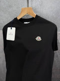 Moncler Logo Patch Cotton T-Shirt UK Reps AAA Quality