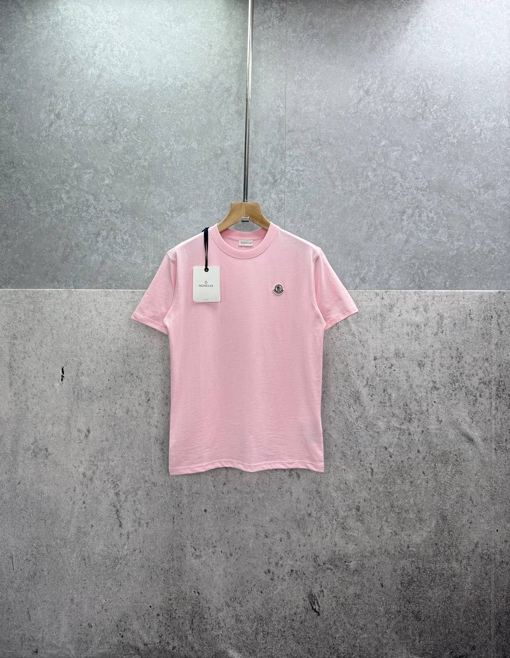 Moncler Logo Patch Cotton T-Shirt UK Reps AAA Quality