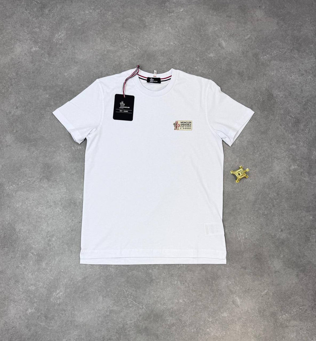 Moncler Grenoble Logo Cotton Jersey T-Shirts UK Reps AAA Quality