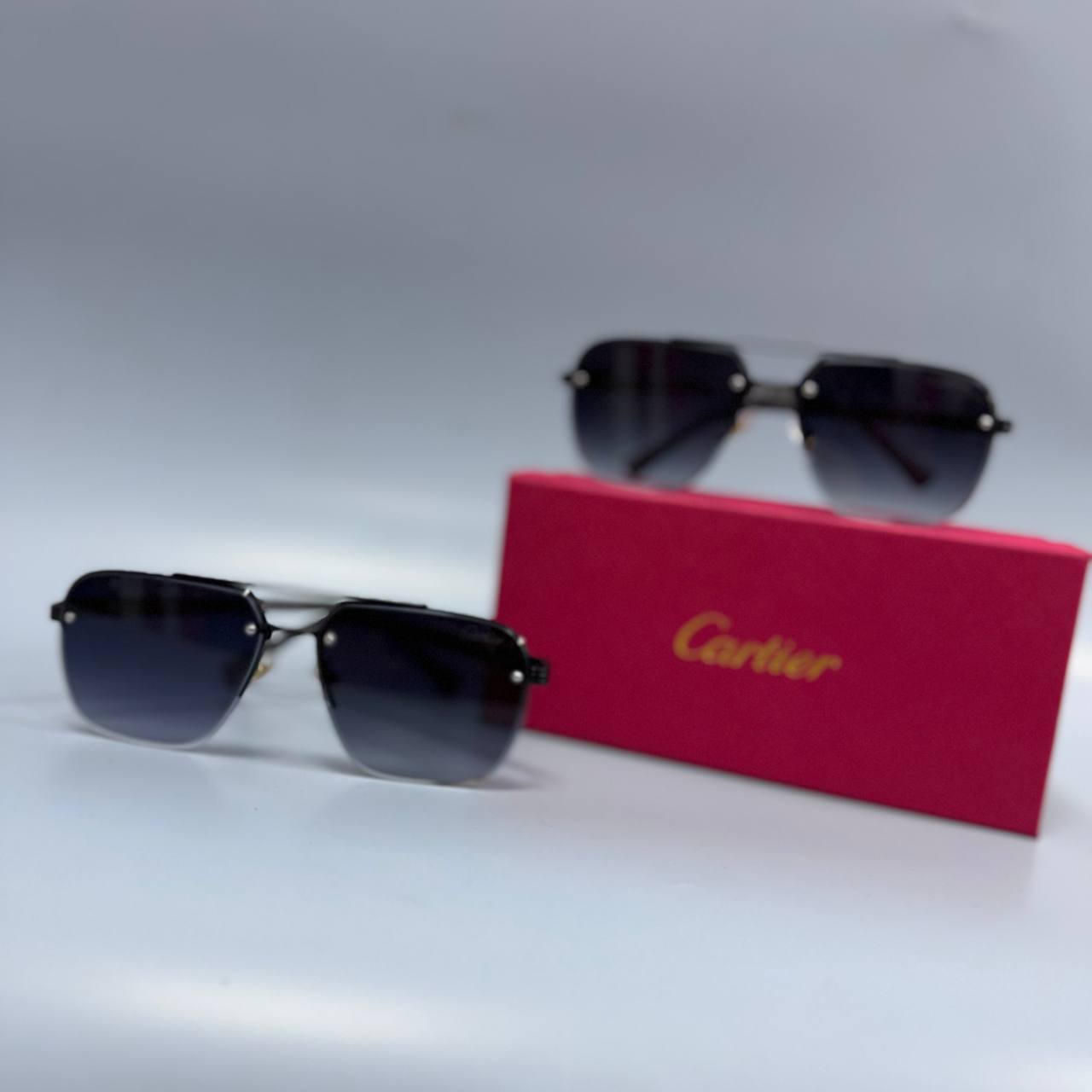 Cartier Men's Polarized Square Sunglasses Collection AAA Quality Reps UK