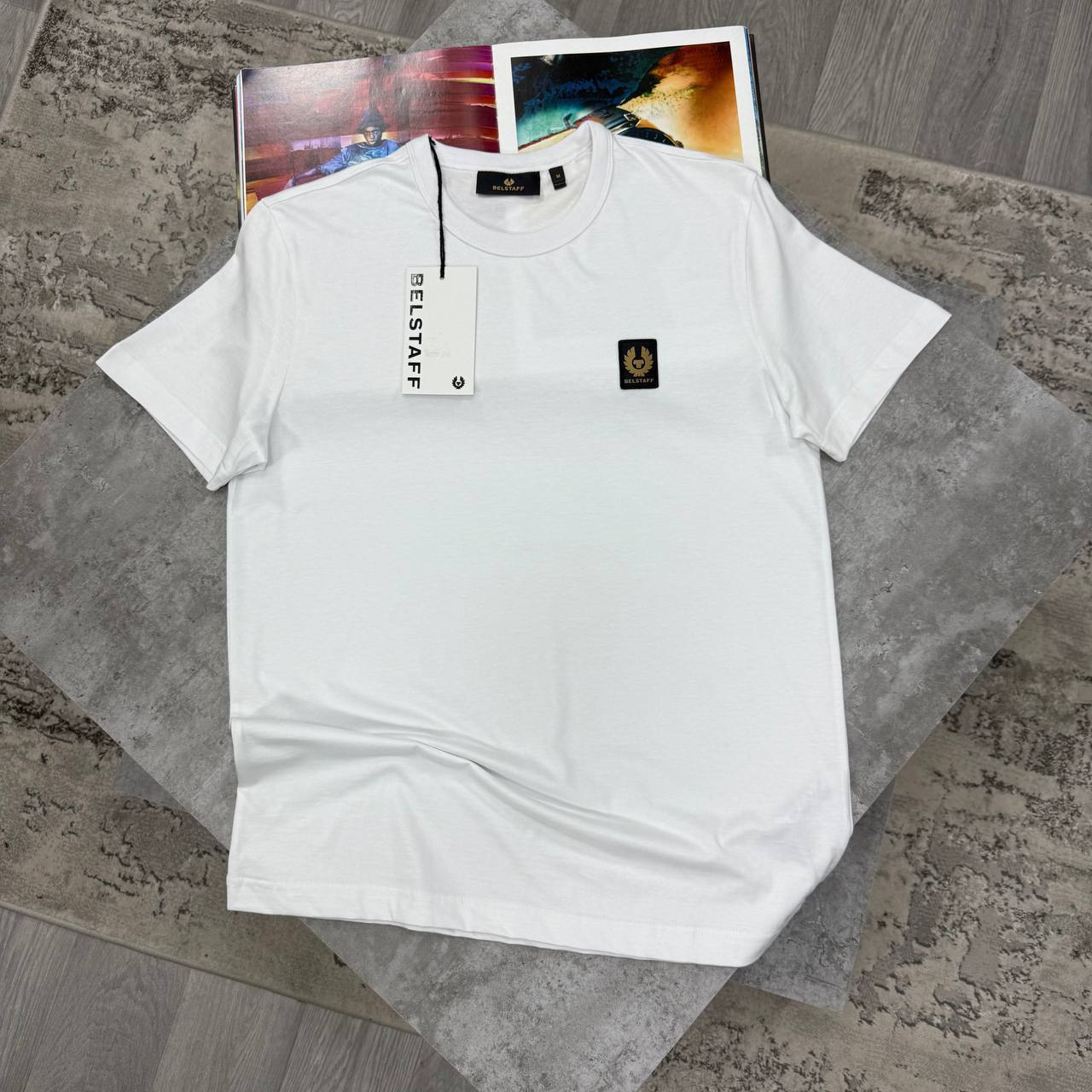 Belstaff Phoenix Patch T-Shirt UK Reps AAA Quality