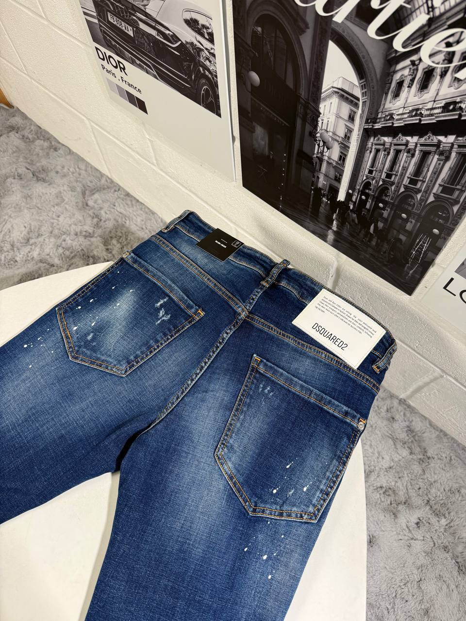 Louis Vuitton Embroidered Logo Denim UK Reps AAA Quality