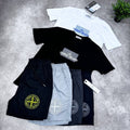 Stone Island Men's Luxury Compass Logo T-Shirts & Technical Shorts AAA Quality Reps UK