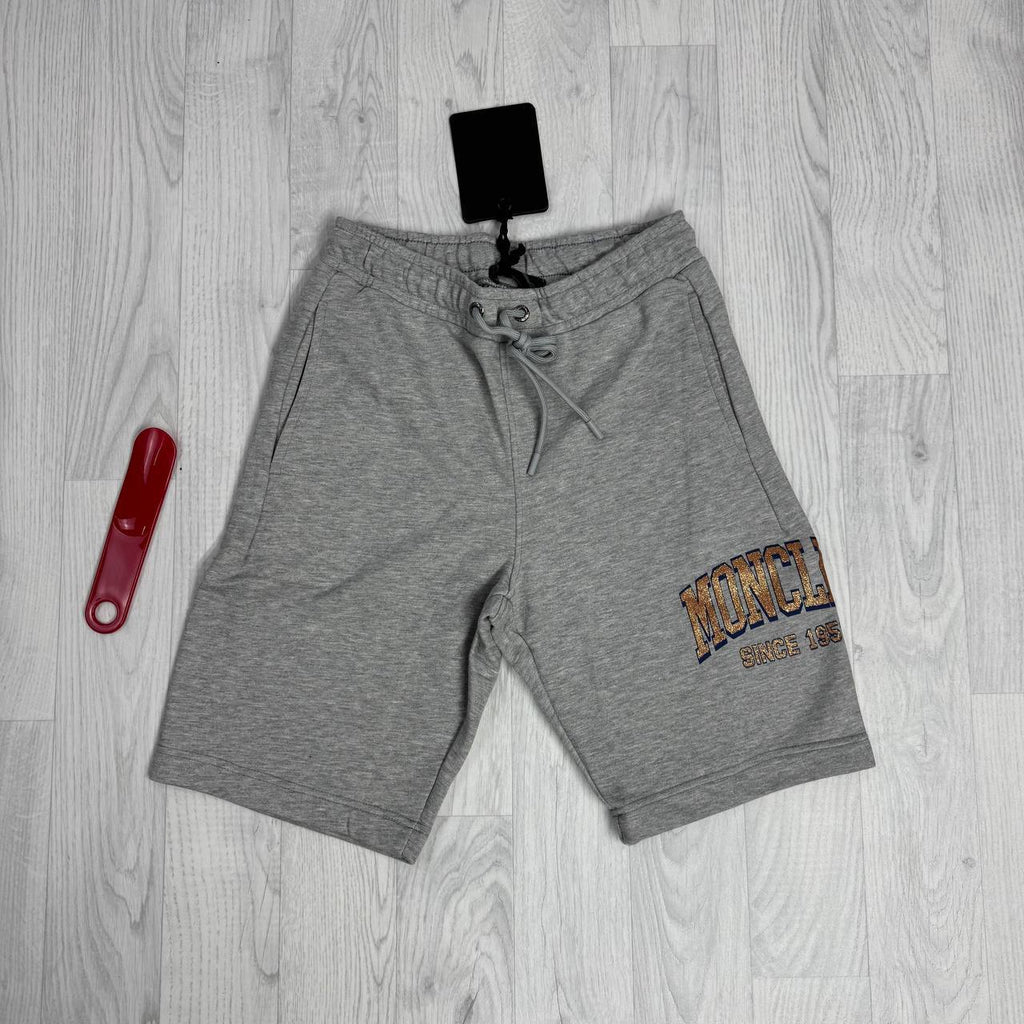 Moncler 1952 Logo Cotton Jersey Shorts UK Reps AAA Quality