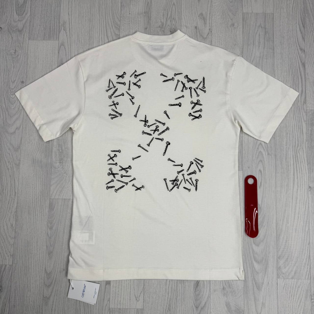 Off-White c/o Virgil Abloh "Nail Arrows" Printed T-Shirts UK Reps AAA Quality