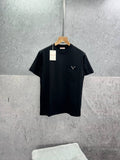 Valentino Garavani Metallic V Detail T-Shirt UK Reps AAA Quality