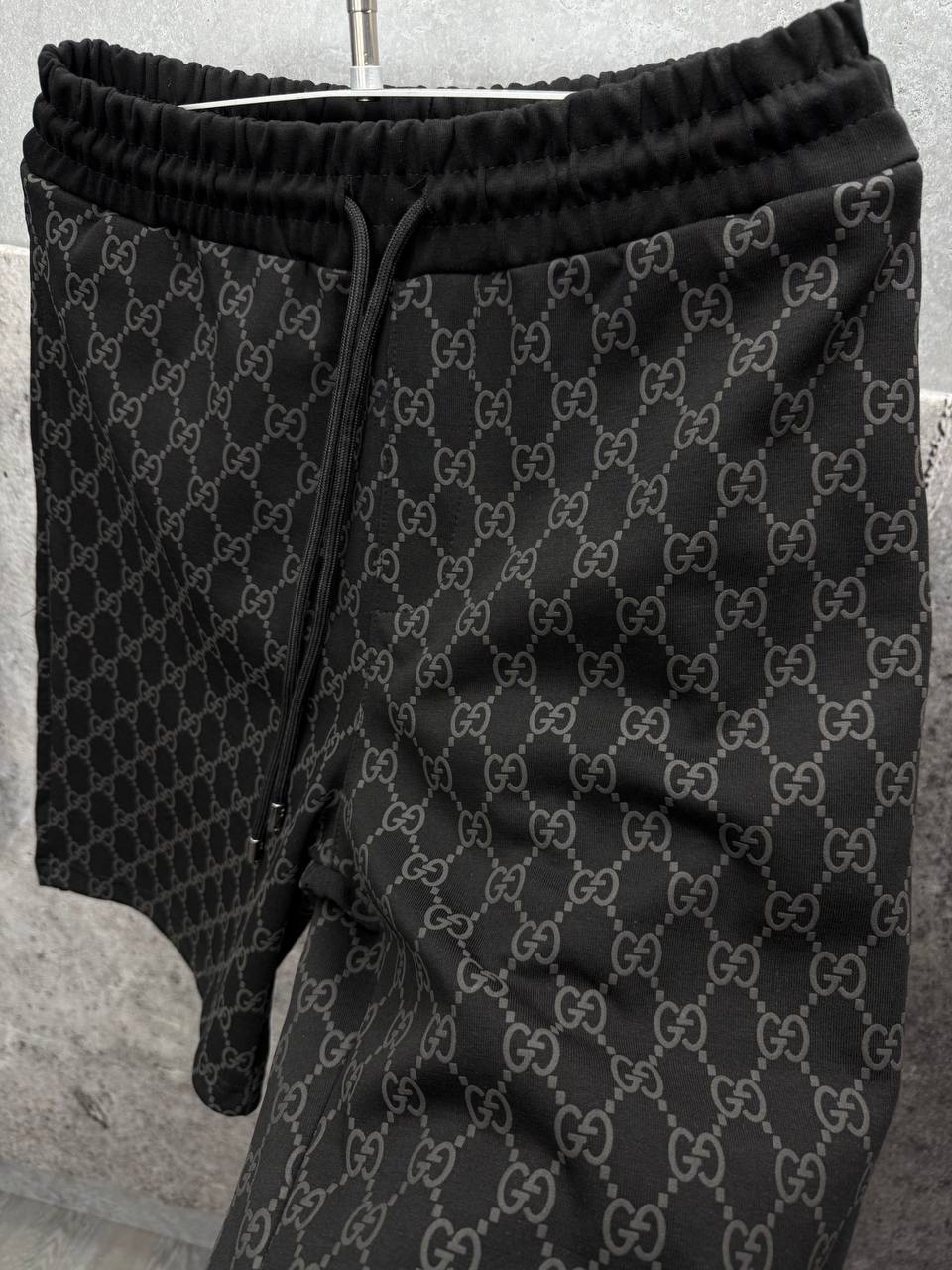 Gucci Monogram GG Knit Two-Piece Short Set UK Reps AAA Quality