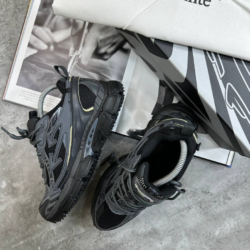 Off-White Men's Out Of Office Chunky Mesh Running Sneakers AAA Quality Reps UK