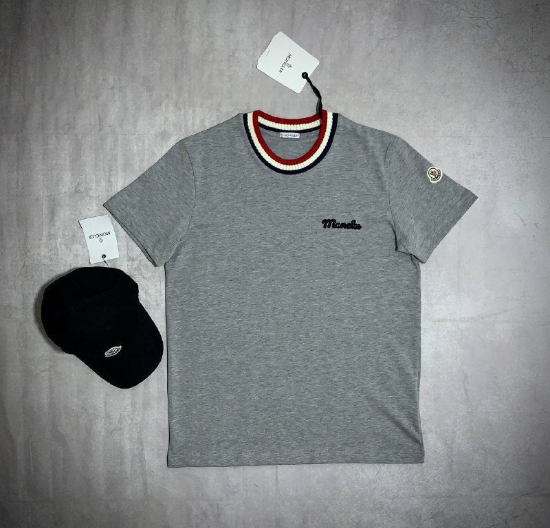 Moncler Embroidered Logo Cotton T-Shirt UK Reps AAA Quality