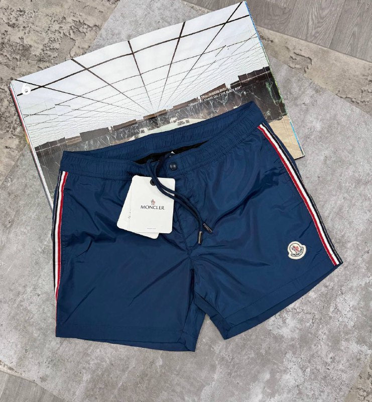 Moncler Logo Patch Swim Shorts UK Reps AAA Quality