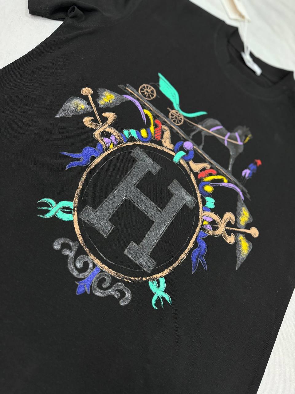 Hermès "Ex-Libris" Graphic T-Shirt UK Reps AAA Quality