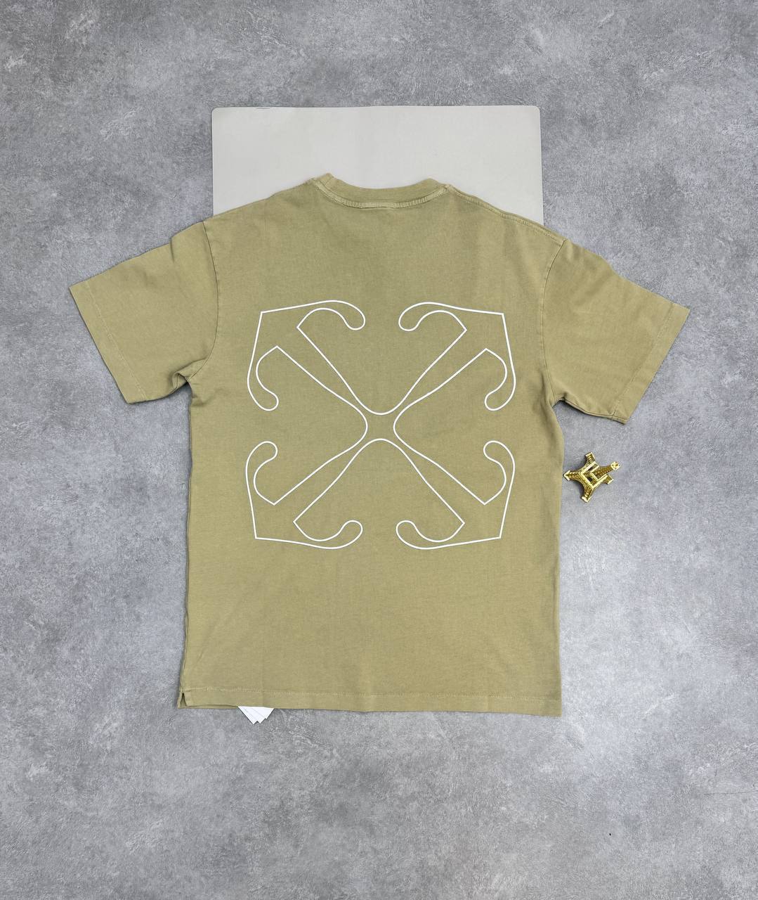 Off-White Skate Outline Arrow T-Shirt UK Reps AAA Quality